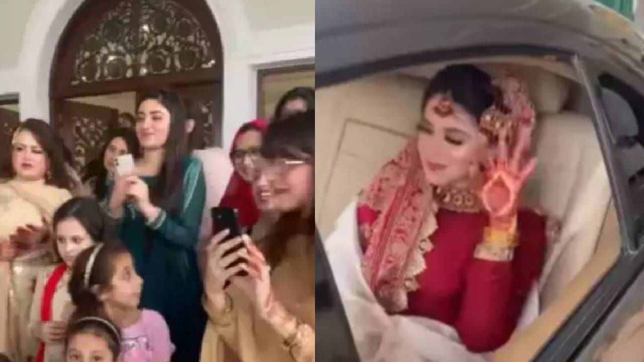 Wedding video : तुमच्यापैकी कुणी रडत का नाही? नवरीचा प्रश्न, घरच्यांच्या उत्तरानंतर म्हणाली ओके बाय...