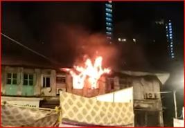 Mumbai|आग्रीपाडा परिसरातील घराला भीषण आग
