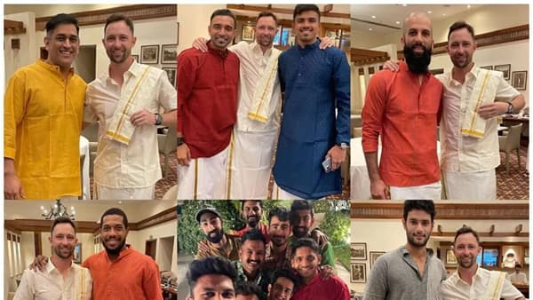 सुsssपर! न्यूझीलंडच्या खेळाडूचं तमिळ स्टाईल प्री-वेडिंग, धोनी-जडेजाकडून खासमखास आहेर