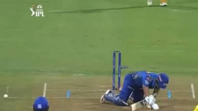 MI vs CSK IPL 2022: इशान किशन खाली पडला, मुकेश चौधरीच्या जबरदस्त यॉर्करवर विकेट, Watch VIDEO