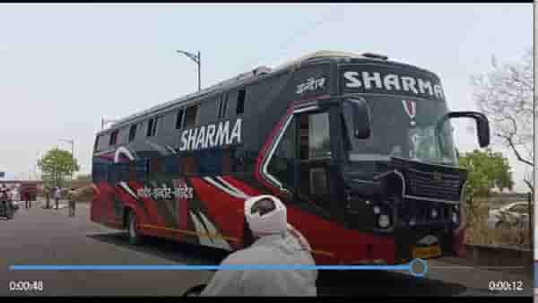 Nanded | खासगी बसची दुचाकीला जोरदार धडक, गर्भवती महिलेचा जागीच मृत्यू, नांदेडमध्ये भीषण घटना!