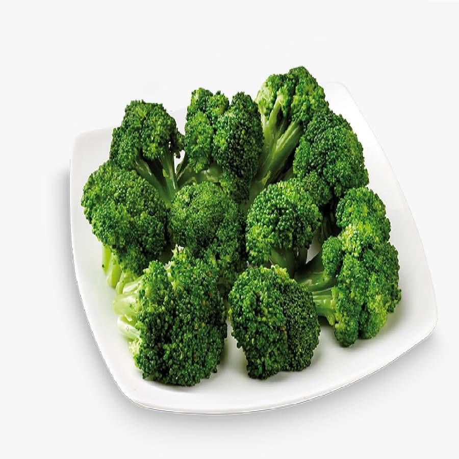Broccoli is high in vitamin C.  Therefore, drinking broccoli juice increases immunity.  As a result, the incidence of getting sick during this season is high.  That's why you eat broccoli. 