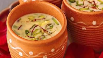 Thandai | उष्णतेवर मात करण्यासाठी थंडाई प्या आणि आरोग्य फायदे मिळवा!