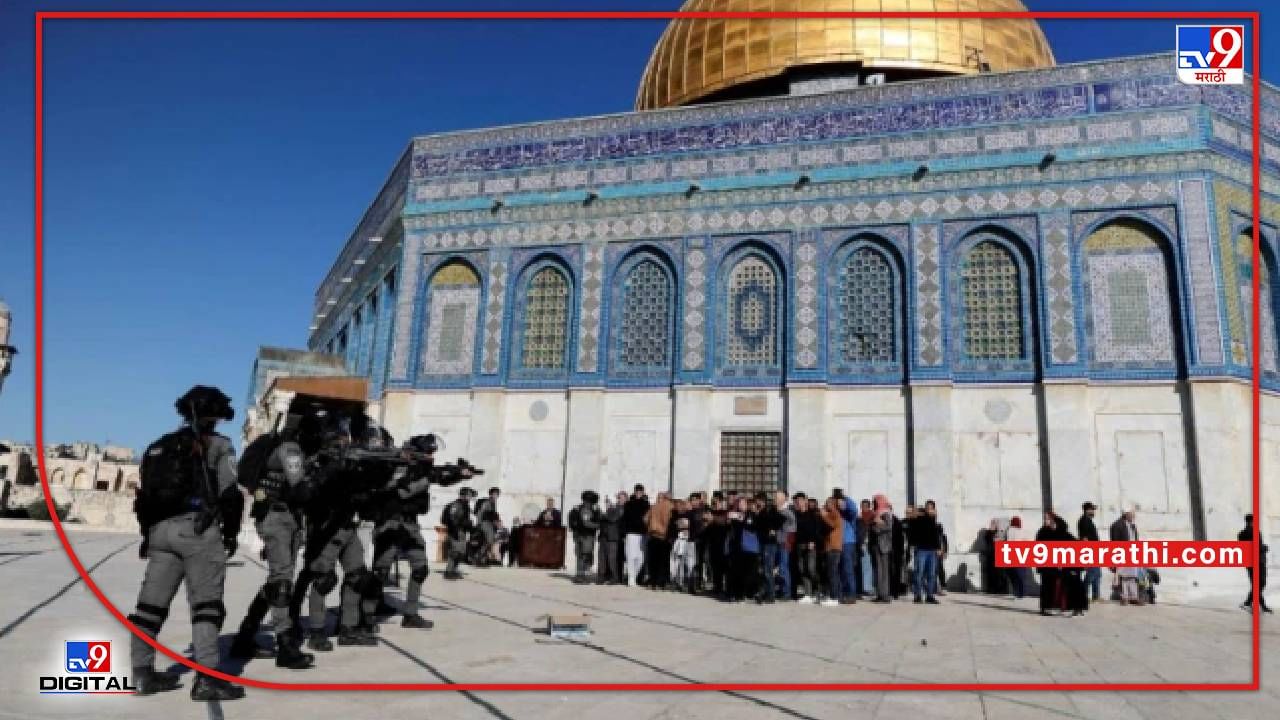 Violence in Jerusalem : अल-अक्सा मशिदीत पॅलेस्टिनी आणि इस्रायली पोलिसांमध्ये संघर्ष; 40 हून अधिक लोक जखमी