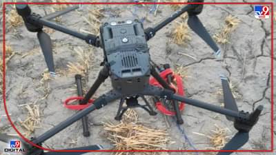 India Pakistan Border Smuggling : भारत-पाकिस्तान सीमेवर ड्रोनद्वारे स्मगलिंगचा प्रयत्न, सैन्याने पाडलं चायनीज बनावटीचं ड्रोन