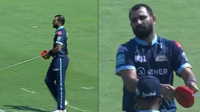 GT vs RCB IPL 2022: विराट कोहलीला OUT करण्याआधी मोहम्मद शमीने का मागवली मेजर टेप?