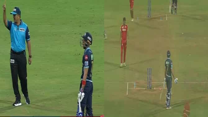 GT vs PBKS IPL 2022: हे काय मित्रा, शुभमन गिल मैदानातच संदीप शर्मावर चिडला, VIDEO पहा, मैदानात काय घडलं?