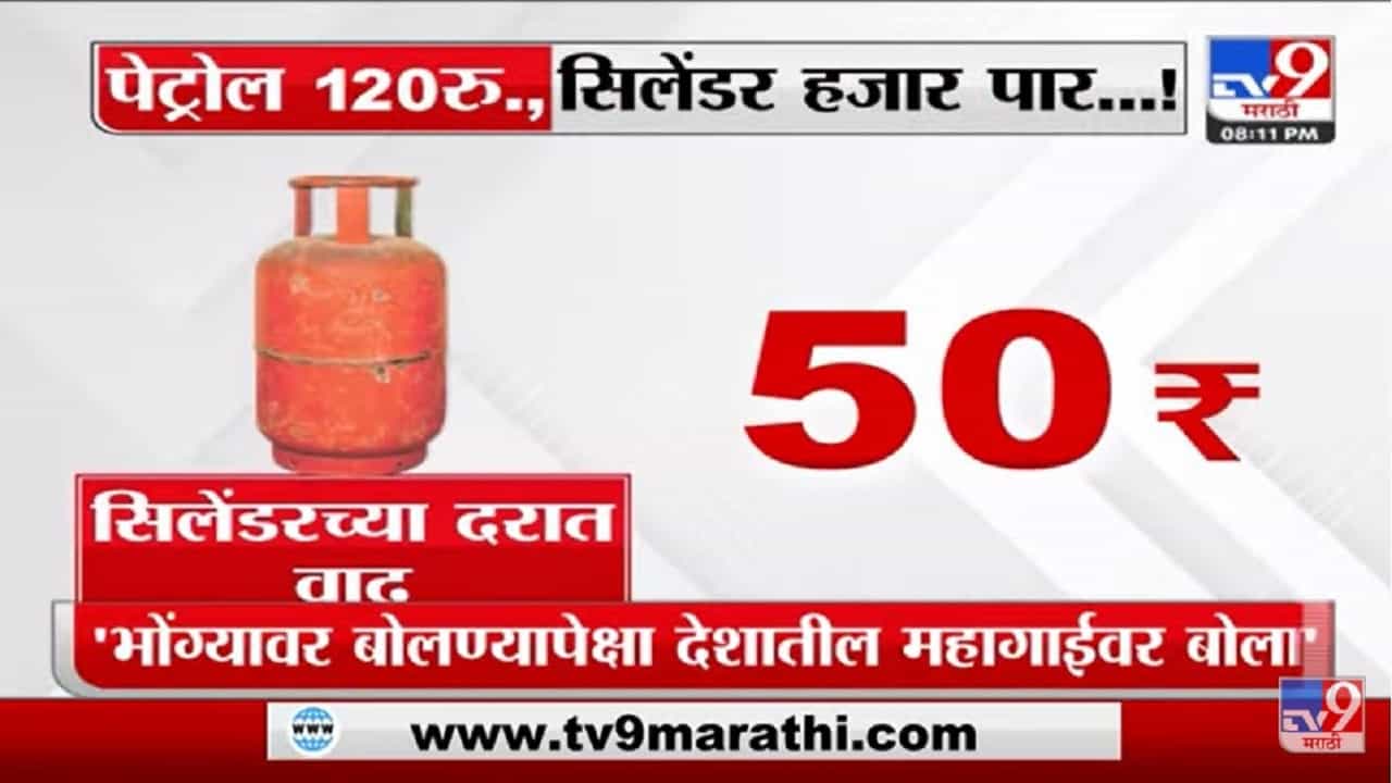 Special Report | घरगुती सिलेंडर पुन्हा 50 रुपयांनी महागला!