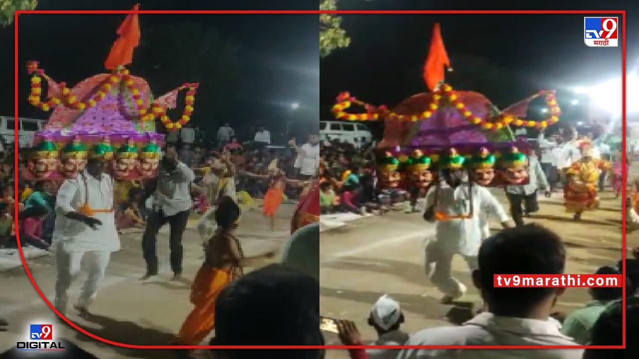 Video : विधानसभा उपाध्यक्ष नरहरी झिरवळ यांचा आदिवासी गाण्यावर ठेका, पाच पांडवांचे मुखवटे घालून नृत्य...
