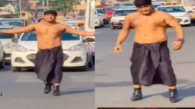 Video : सलमानने उतवरला भररस्त्यात शर्ट, खायला लागली थेट पोलीस स्टेशनची हवा!, पाहा व्हीडिओ...