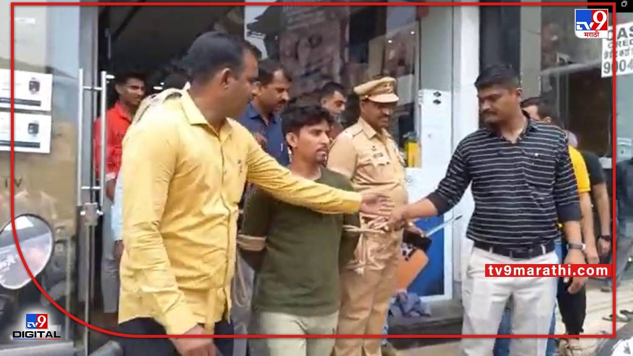 CCTV Video : उल्हासनगरमध्ये दुकान फोडून 18 लाख 72 हजार रुपयांचे मोबाईल चोरले, घटना सीसीटीव्हीत कैद