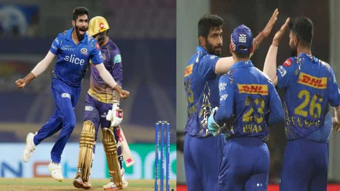 MI vs KKR IPL 2022: बुम, बुम बुमराहने KKR चा गेम केला, जसप्रीतचे पाच बॉल, पाच विकेट, फायरी स्पेल Must Watch