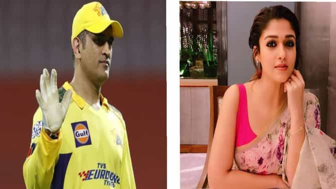 CSK MS Dhoni IPL 2022: एमएस धोनी चित्रपट बनवणार, प्रसिद्ध अभिनेत्री नयनतारा हिरॉईन