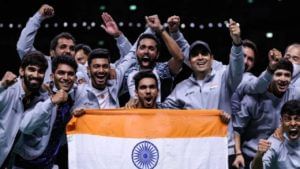 Thomas Cup 2022 च्या फायनलमध्ये पोहोचला भारतीय संघ, HS Prannoy 'हिरो', 73 वर्षात पहिल्यांदा ऐतिहासिक कामगिरी