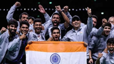 Thomas Cup 2022 च्या फायनलमध्ये पोहोचला भारतीय संघ, HS Prannoy हिरो, 73 वर्षात पहिल्यांदा ऐतिहासिक कामगिरी