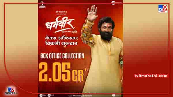 आनंद दिघेंची क्रेझ आजही कायम, धर्मवीरची पहिल्याच दिवशीची कमाई 2.5 कोटी