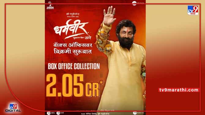 आनंद दिघेंची क्रेझ आजही कायम, धर्मवीरची पहिल्याच दिवशीची कमाई 2.5 कोटी