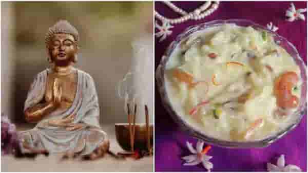 बुद्ध पौर्णिमेच्या दिवशी खीर, रव्याचा गोड शिरा आणि बुंदीच्या लाडवाचा नैवेद्य