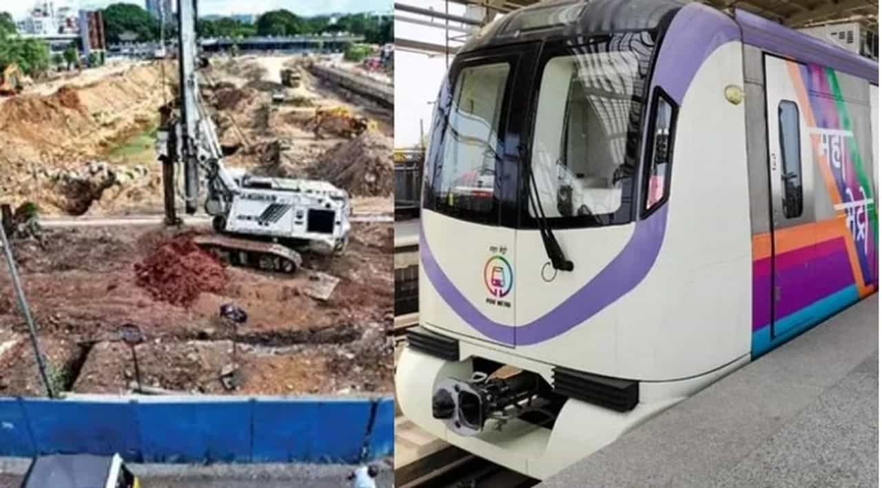 पुणे मेट्रो कारशेडचे काम सुरु असताना कामगाराचा मृत्यू, 50 फूट उंचीवरून पडल्याने जीव गमावला