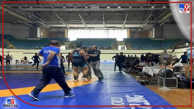 Wrestler Satender Malik : पैलवान सतेंदर मलिकवर आजीवन बंदी, कॉमनवेल्थ गेम्स 2022 च्या चाचण्यांवेळी पंचाला मारहाण करणं महागात
