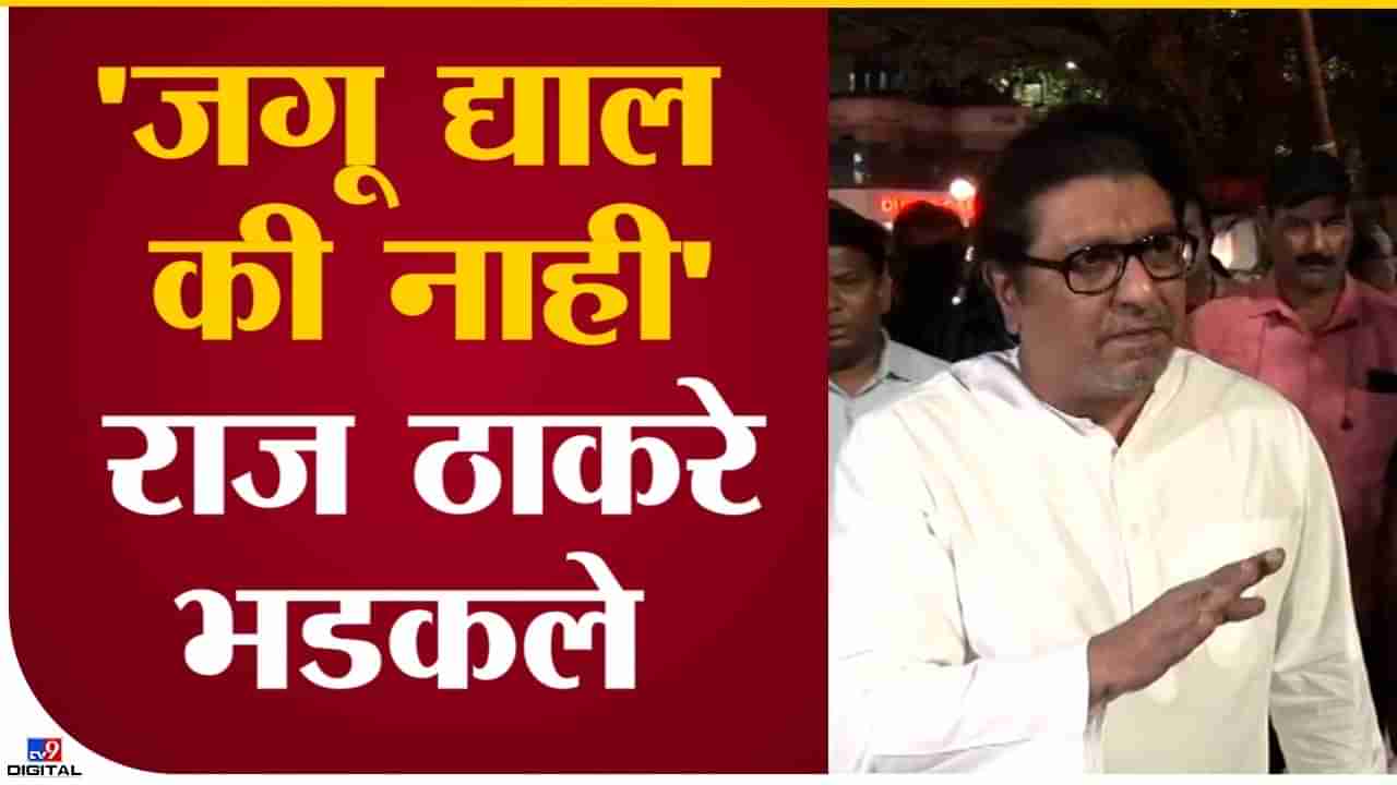 Raj Thackeray Video : जगू द्याल की नाही? बंद कर ते..., मनसे अध्यक्ष राज ठाकरे पत्रकारांवर संतापले!