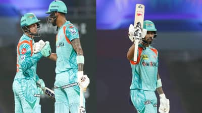 LSG vs KKR IPL 2022: डि कॉक-राहुलने KKR च्या बॉलर्सची पिसं काढली, बिनबाद 210 धावा ठोकल्या, पहा VIDEO