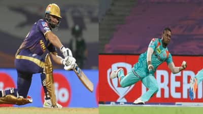 LSG vs KKR IPL 2022: लुईसच्या वनहँडेड कॅचमुळे लखनौची टीम प्लेऑफमध्ये, त्या अविश्वसनीय झेलचा VIDEO पहा