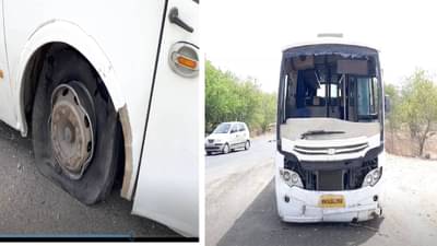 Aurangabad| धावत्या शिवशाहीचे अचानक दोन टायर फुटले, जखमी अवस्थेतही चालकानं प्रवाशांचे प्राण वाचवले, औरंगाबाद-नाशिक रोडवर काय घडलं?