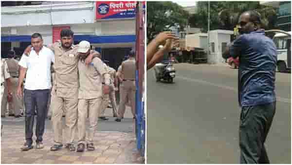 Pune crime : झाडाच्या फांद्या तोडल्या म्हणून महावितरणच्या कर्मचाऱ्याला मारहाण, पिंपरीतला प्रकार मोबाइल कॅमेऱ्यात कैद