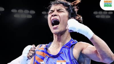 Nikhat Zareen : निखत जरीनचा “सूवर्ण पंच”, पंतप्रधान नरेंद्र मोदी, केंद्रीय गृहमंत्र्यांकडून शुभेच्छा