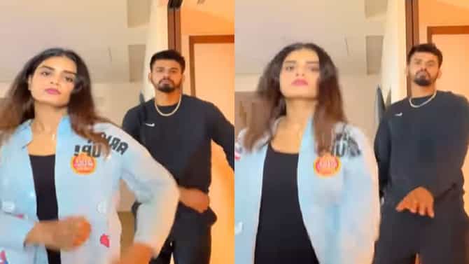 IPL 2022 मधून KKR OUT झाल्यानंतर Shreyas Iyer घरी आला, बहिणी सोबत डान्स केला, पहा VIDEO
