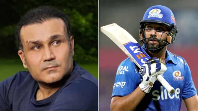 IPL 2022: Rohit Sharma ला आधी बाहेर काढा, टिम डेविडवरुन मुंबई इंडियन्सच्या स्ट्रॅटजीवर भडकला वीरेंद्र सेहवाग