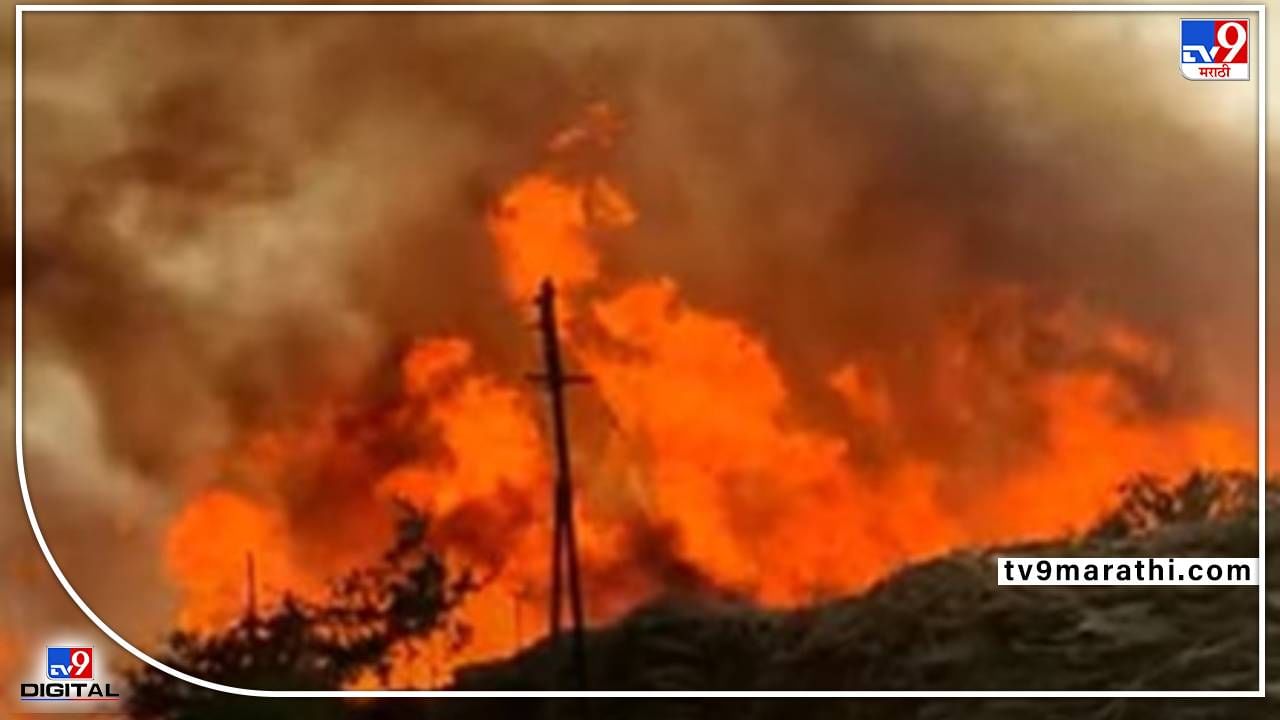 Video : Chandrapur Fire | 20 एकरात अग्नितांडव, 50 कोटींचे नुकसान, 40 बंबांकडूनही आग विझेना, पेट्रोलपंपही कचाट्यात, चंद्रपूरच्या आगीला जबाबदार कोण?
