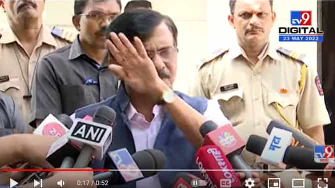 Sanjay Raut | मराठा संघटनांचं नाव घेताच राऊतांनी वाक्य तोडलं, विरोध शब्दावरही पत्रकारावर भडकले, शिवसेनेला मराठा राजकारणाची भीती?