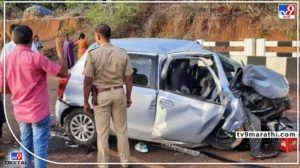 Mumbai-Goa Accident : लोअर परळहून गोव्यात जात होते, मुंबई-गोवा महामार्गावर भीषण अपघात! दोघे जागीच ठार