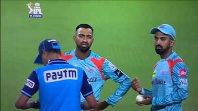 KL Rahul : नो-बॉल दिल्यानंतर राहुल आणि क्रुणाल भडकले, अंपायरसोबत वाद अन् व्हिडीओ व्हायरल