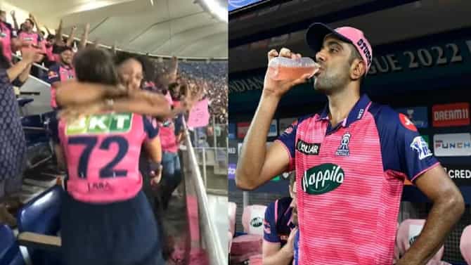 IPL 2022: बटलरला दुसरा नवरा म्हणणारी रासी आणि अश्विनची बायको राजस्थानच्या विजयानंतर कशा नाचल्या ते या VIDEO मध्ये बघा