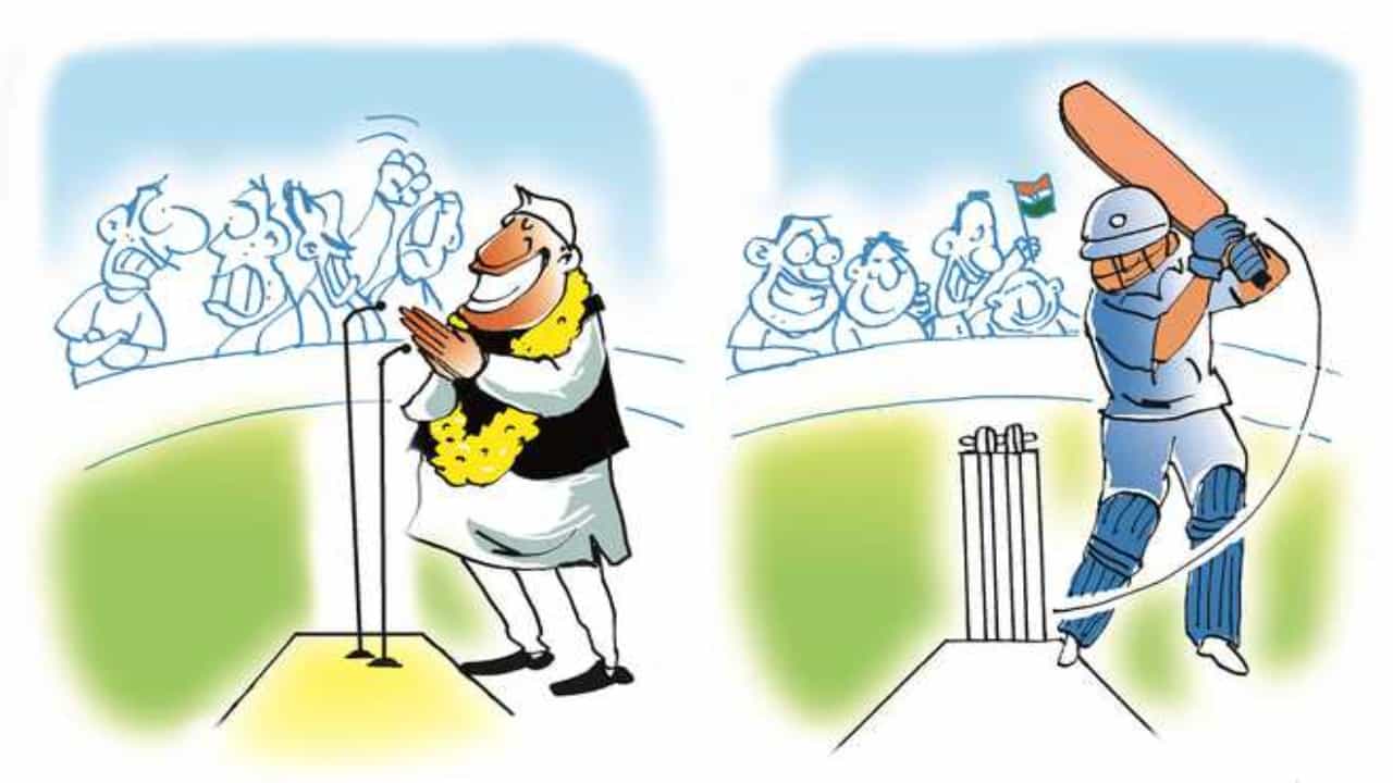 Political Cricket : आता नेतेमंडळी राजकीय नाही तर क्रिकेटच्या मैदानावर करणार जोरदार बॅटिंग! भाजप, शिवसेना, काँग्रेस, राष्ट्रवादीची टीमही तयार