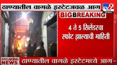 Thane Fire : ठाण्याच्या वागळे इस्टेटमध्ये भीषण अग्नितांडव! 5 ते 6 सिलिंडरचा स्फोट झाल्याचा अंदाज