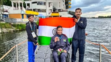 प्राचीने इतिहास रचला, पॅरा वर्ल्ड कपमध्ये 'कॅनो'त पदक जिंकणारी पहिली भारतीय