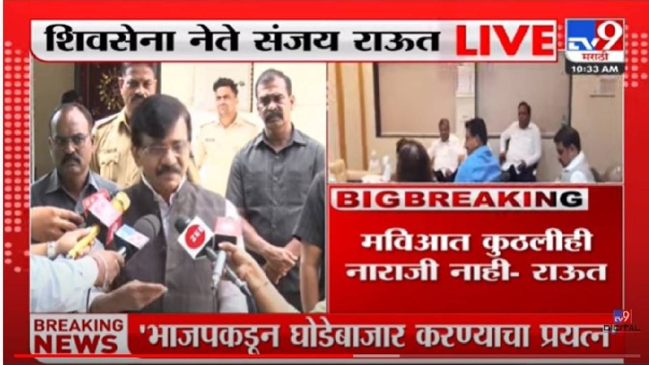 .. त्यांची कोणत्या विषयावर नाराजी आहे, हे त्यांच्या हायकमांडलाच माहीत- संजय राऊत
