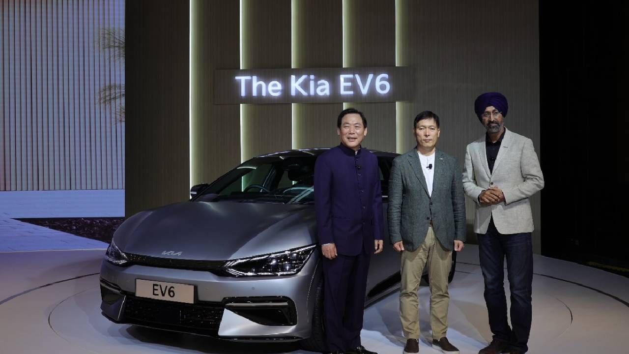 Kia EV 6 : भारतात Kia EV 6 लाँच,  जाणून घ्या किंमत आणि फीचर्स