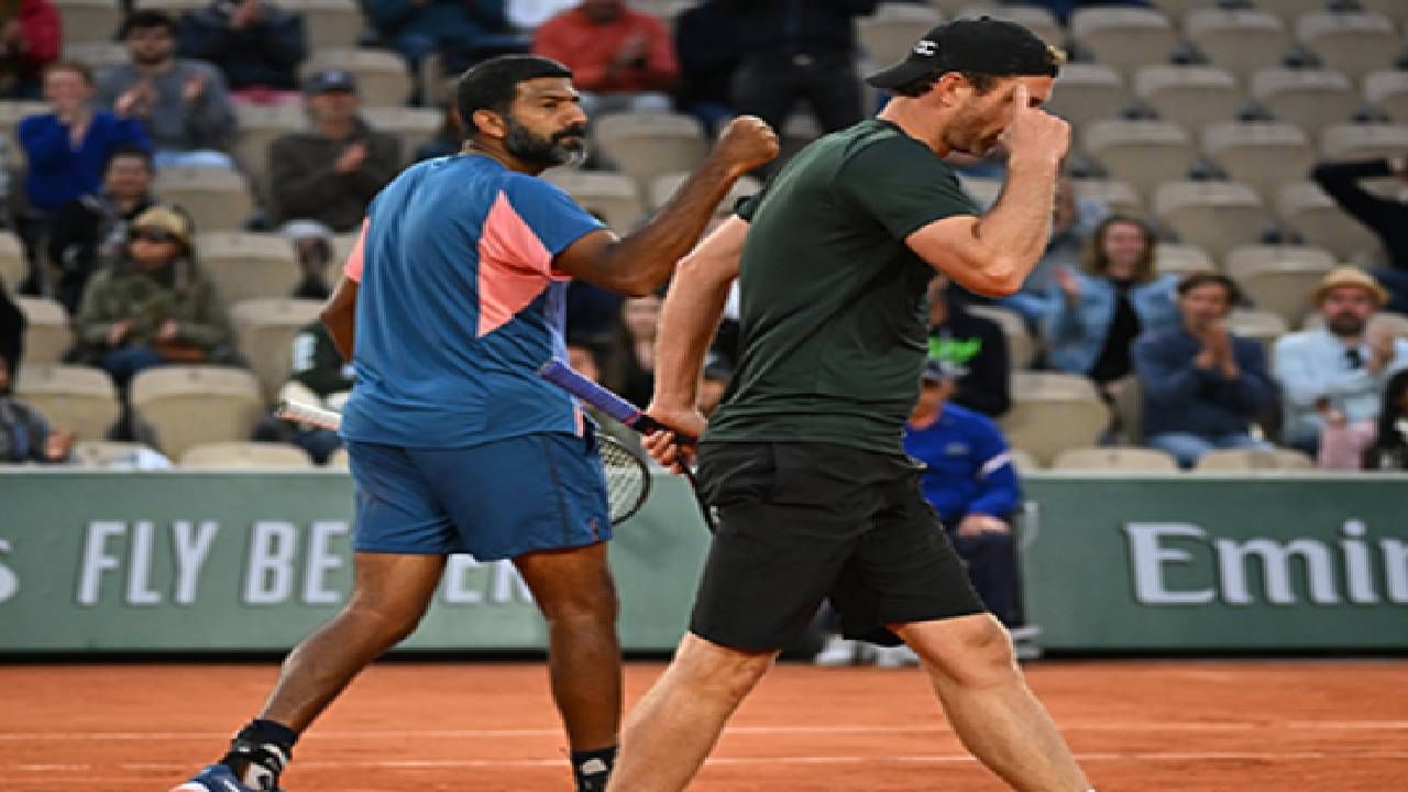French Open 2022: भारताच्या रोहन बोपन्नाचं दुहेरीत फ्रेंच ओपन जिंकण्याचं स्वप्न भंगल