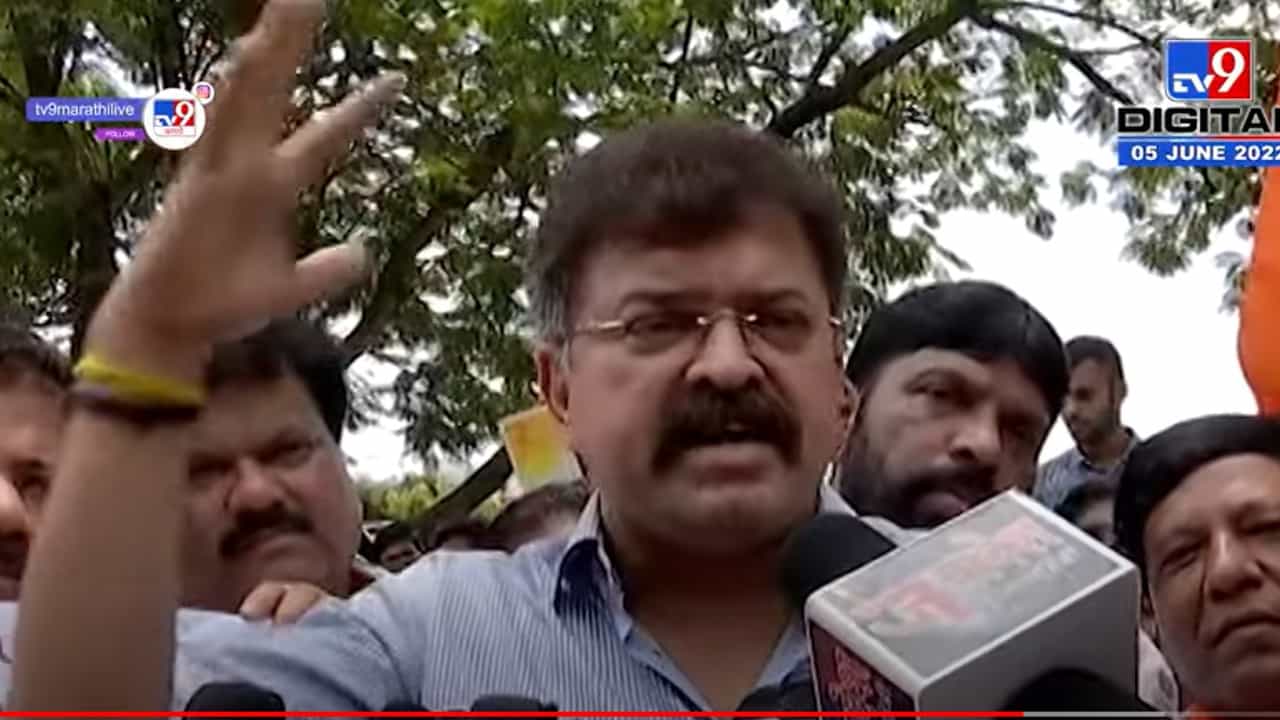 जितेंद्र आव्हाड यांचा गणेश नाईकांवर हल्लाबोल