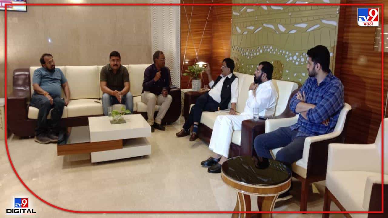 Aditya Thackeray Ayodhya tour : आदित्य ठाकरेंच्या दौऱ्यापूर्वी संजय राऊत, एकनाथ शिंदे अयोध्येत; राम जन्मभूमीचं दर्शन आणि नियोजनाचा आढावा