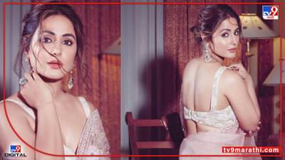 Hina Khan Photos : हिना खानचं साडीप्रेम, शेअर केला नवा साडीलूक, पाहा फोटो...