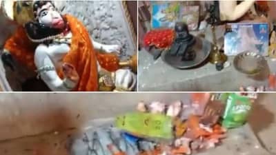 कहर...! पाकिस्तानमधील कराचीत मंदिराच्या पुजाऱ्यावर हल्ला, जमावाकडून मूर्तींची तोडफोड!