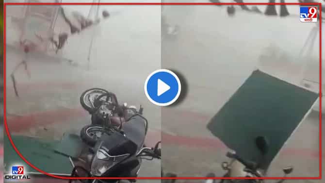 Video : काहीच नै दिसून राहिले ना ब्बॉ... यवतमाळमध्ये पावसाचं रौद्ररुप! सर्वदूर जोरदार हजेरी