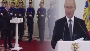 Putin Health Status: रशियाचे अध्यक्ष पुतिन हे गंभीर आजारी; पुतिन यांचा थरथर कापनारा व्हिडिओ व्हायरल