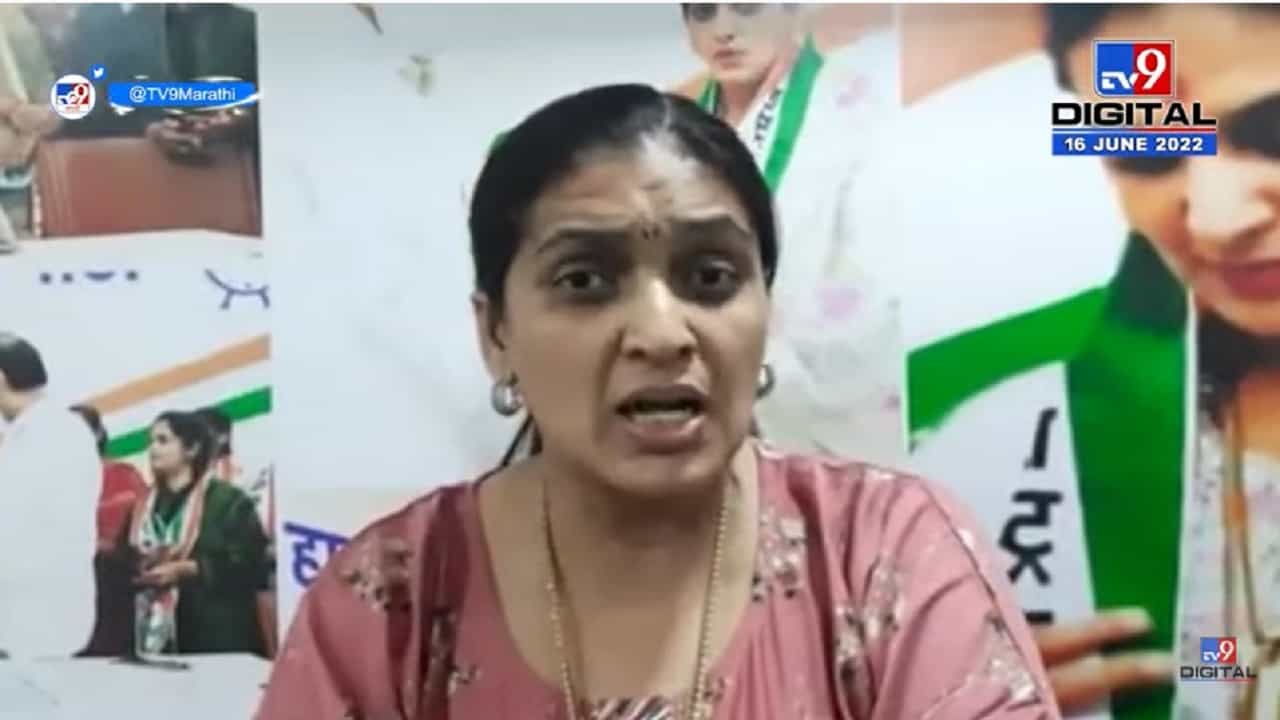 Rupali Patil on BJP | रुपाली पाटील यांचं चंद्रकांत पाटलांना प्रत्युत्तर, पहा व्हिडीओ